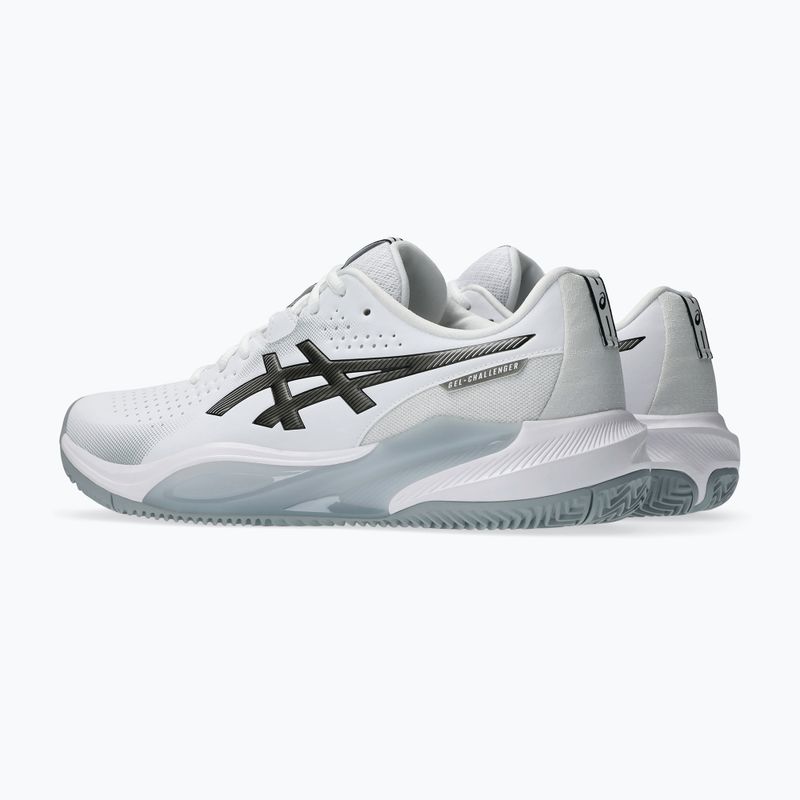 Încălțăminte de tenis pentru bărbați ASICS Gel-Challenger Clay 15 white/gunmetal 11