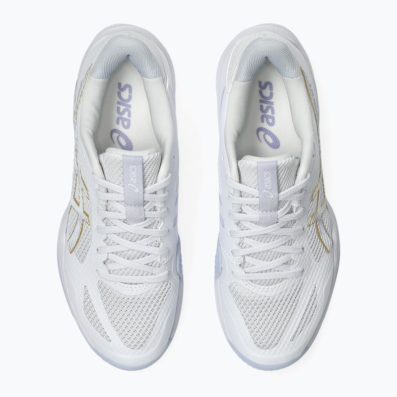 Încălțăminte de volei pentru femei ASICS Blade FF 2 white/blue fade 12