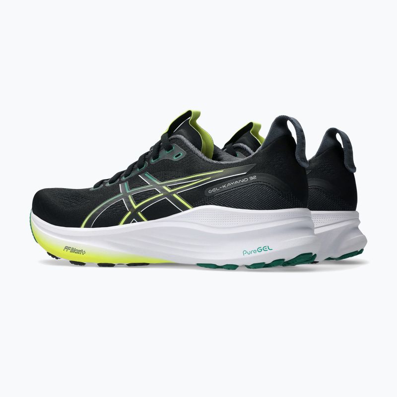 Încălțăminte de alergare pentru bărbați ASICS Gel-Kayano 32 black/jasper green 4