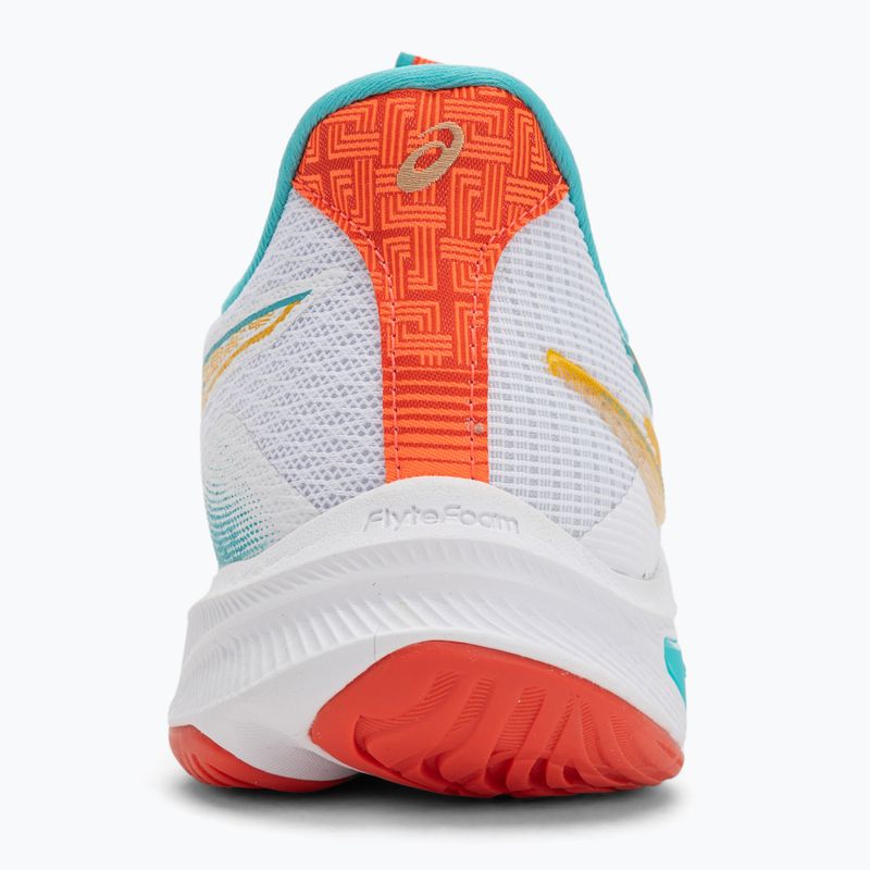 Încălțăminte de volei pentru femei ASICS Netburner Ballistic FF 4 alb/sticlă de mare 6