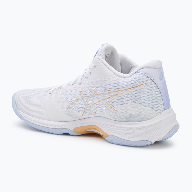Încălțăminte de volei pentru femei ASICS Netburner Ballistic FF 4 white/champagne 3