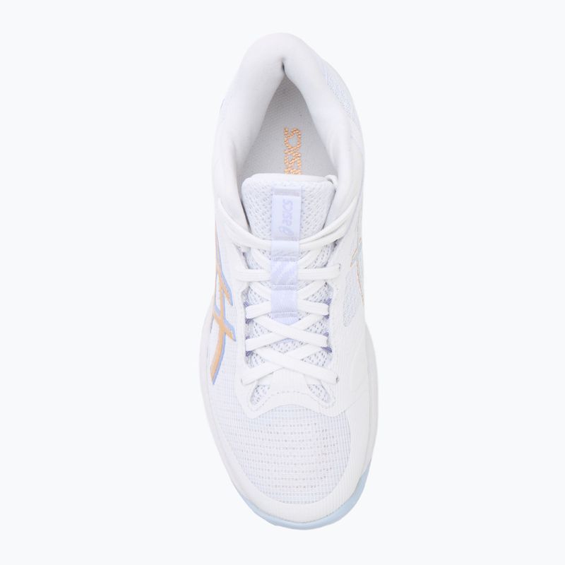 Încălțăminte de volei pentru femei ASICS Netburner Ballistic FF 4 white/champagne 5