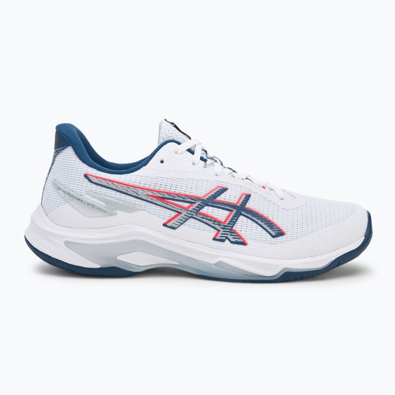 Încălțăminte de volei pentru bărbați ASICS Netburner Ballistic FF 4 white/mako blue 2