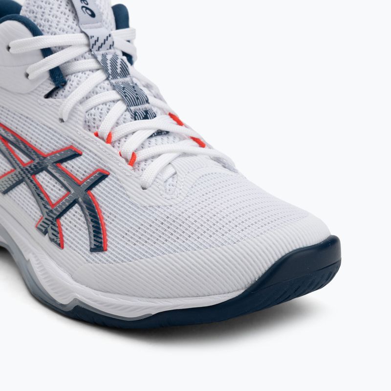 Încălțăminte de volei pentru bărbați  ASICS Netburner Ballistic FF 4 white/mako blue 7