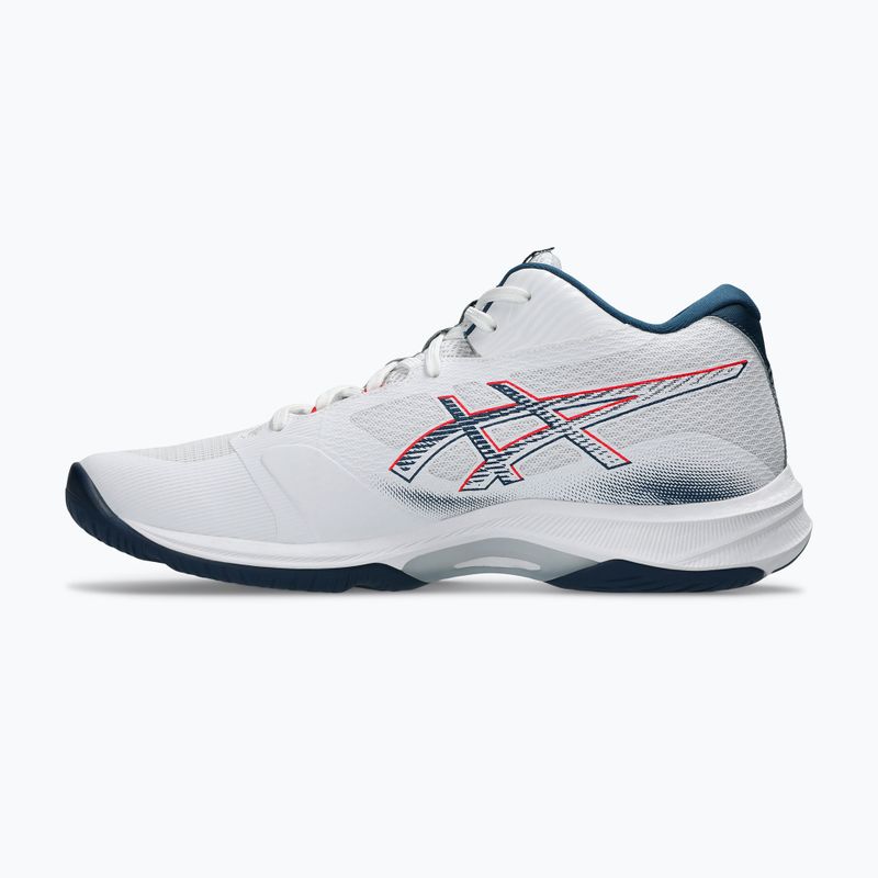 Încălțăminte bărbătească ASICS Netburner Ballistic FF 4 white/mako blue 9