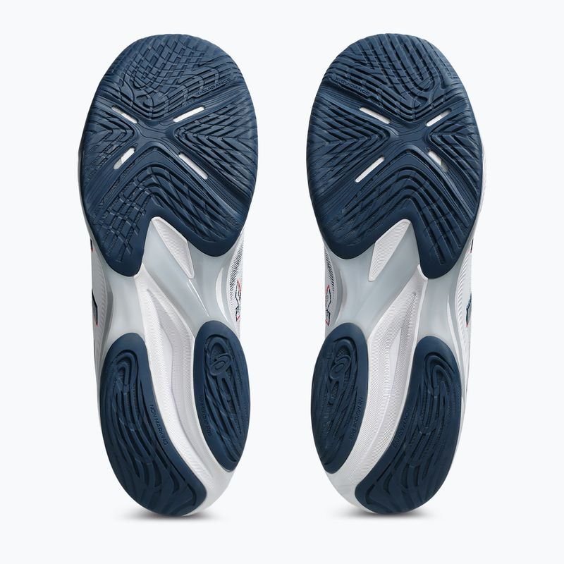 Încălțăminte bărbătească ASICS Netburner Ballistic FF 4 white/mako blue 10