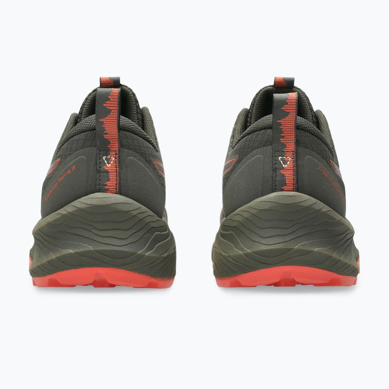 Încălțăminte de alergare pentru bărbați  ASICS Trabuco Terra 3 brown stone/spicy red 5