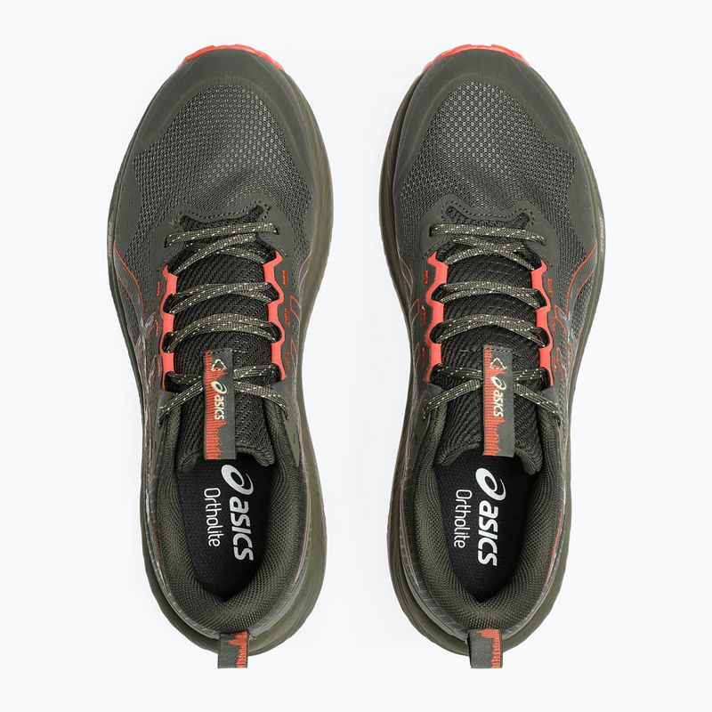 Încălțăminte de alergare pentru bărbați  ASICS Trabuco Terra 3 brown stone/spicy red 6