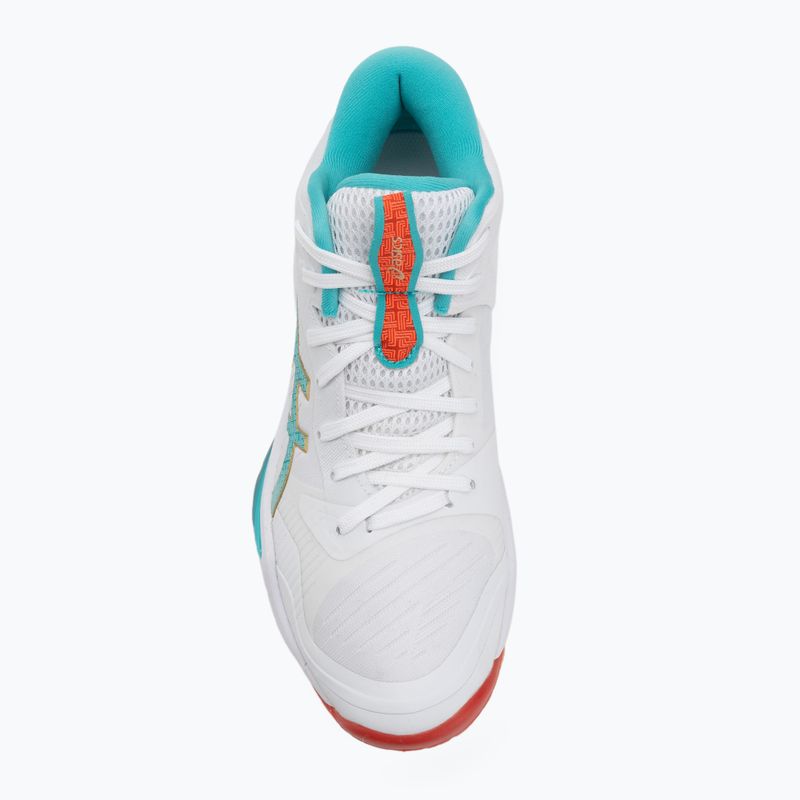 Încălțăminte de volei pentru femei Asics Sky Elite FF MT 3 alb/sticlă de mare 5