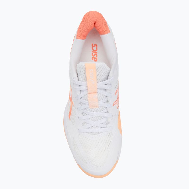 Încălțăminte de volei pentru femei ASICS Blade FF 2 white/vivid coral 5