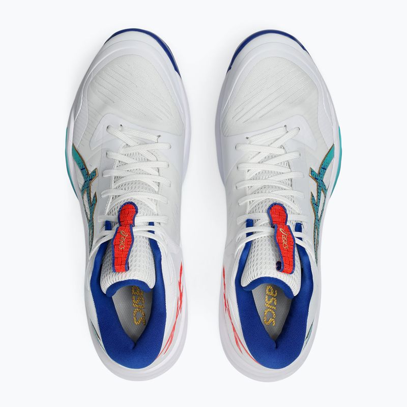 Încălțăminte de volei pentru bărbați ASICS Sky Elite FF MT 3 alb/albastru asics 14