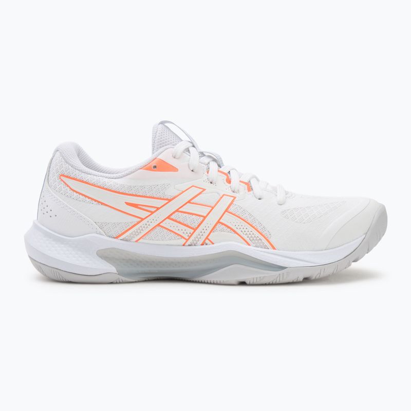 Încălțăminte de volei pentru femei ASICS Gel-Tactic 13 white/vivid coral 2