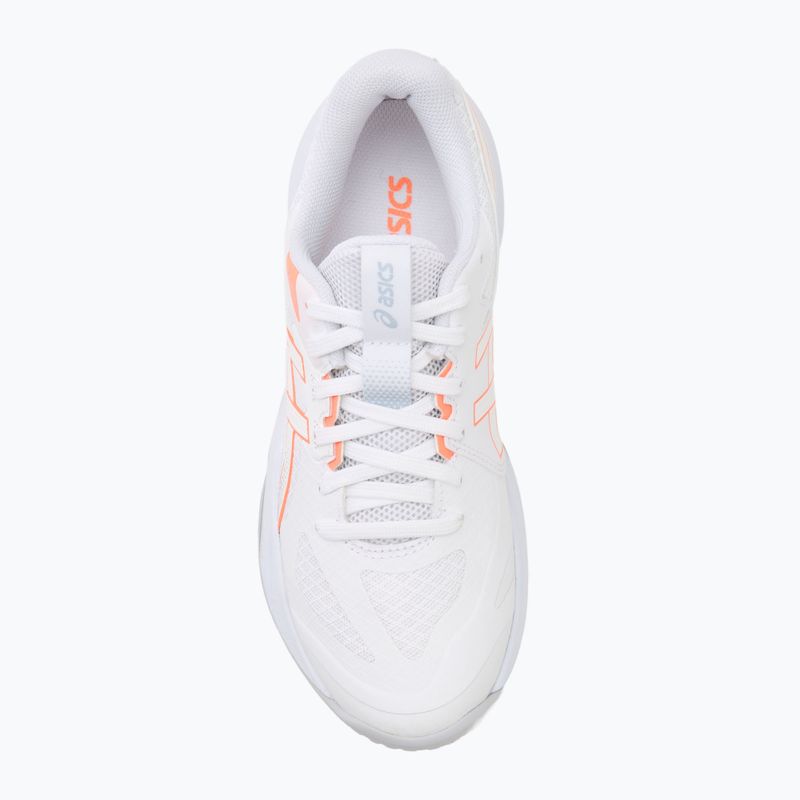Încălțăminte de volei pentru femei ASICS Gel-Tactic 13 white/vivid coral 5