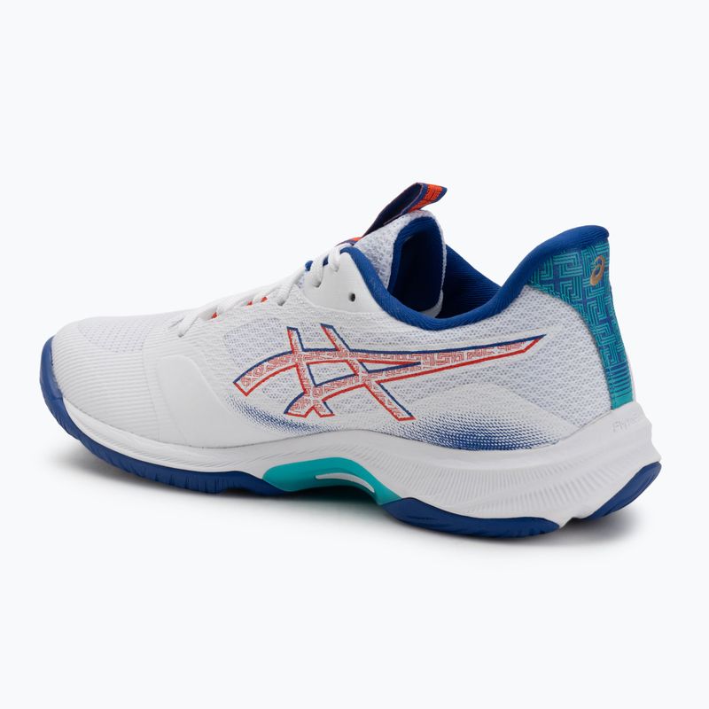Încălțăminte de volei pentru bărbați ASICS Netburner Ballistic FF 4 alb/albastru asics 3