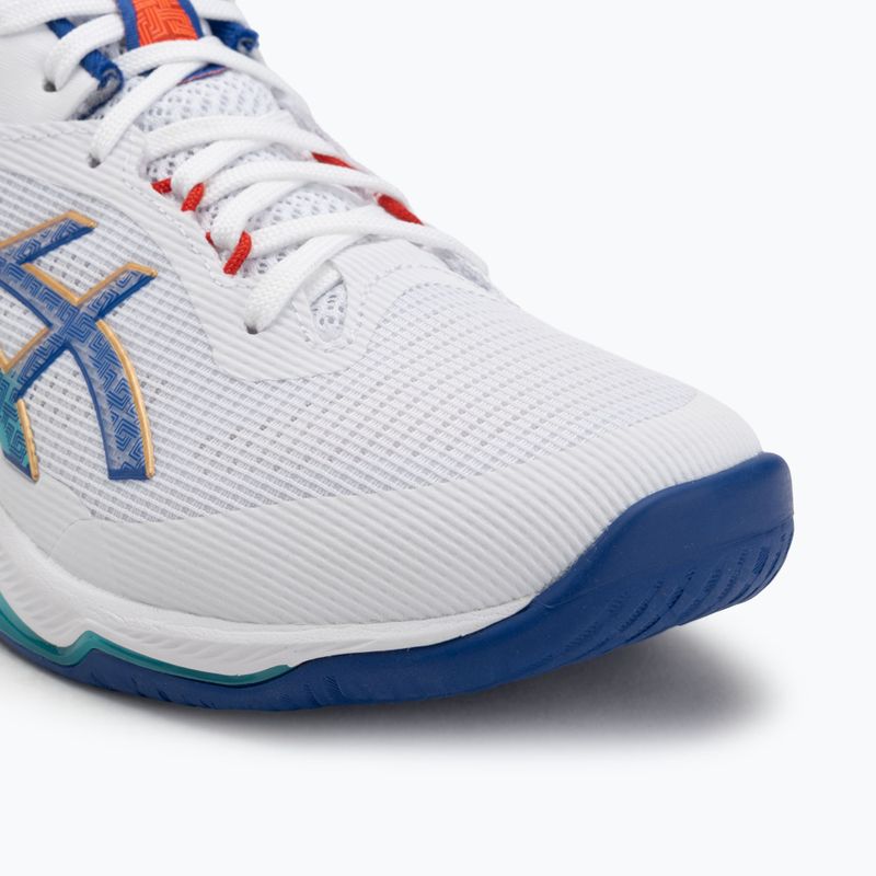 Încălțăminte de volei pentru bărbați ASICS Netburner Ballistic FF 4 alb/albastru asics 7
