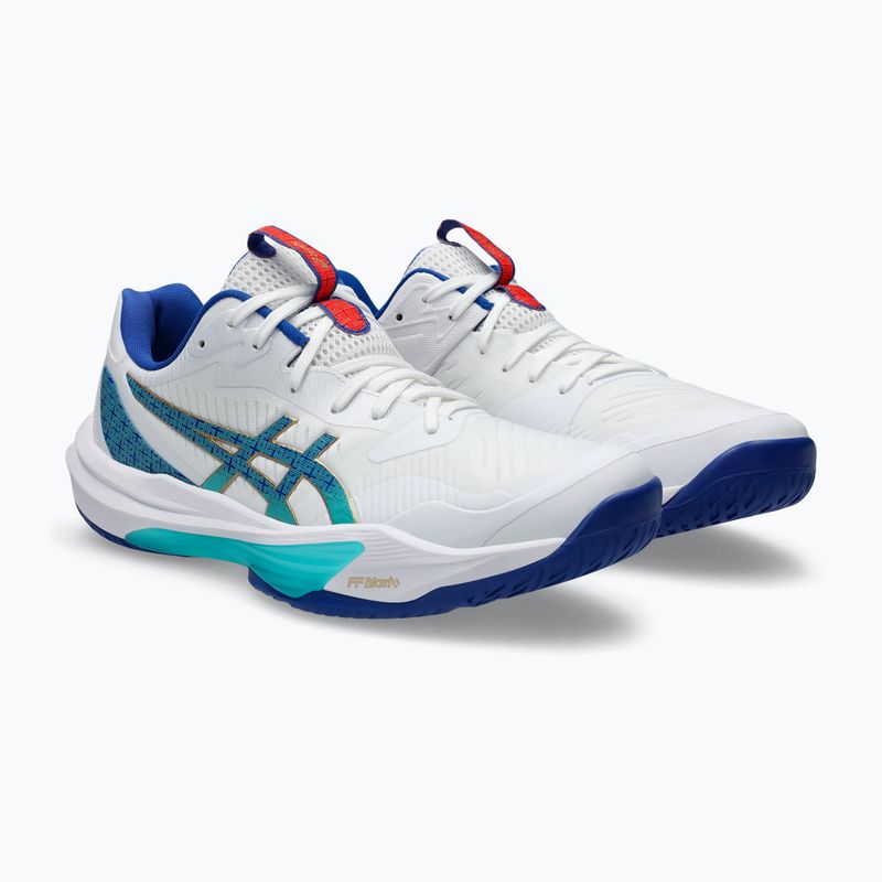 Încălțăminte de volei pentru bărbați ASICS Sky Elite FF 3 alb/albastru asics 10