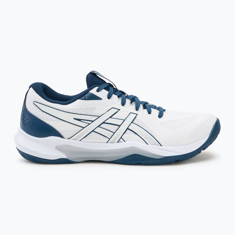 Încălțăminte de volei pentru bărbați ASICS Gel-Tactic 13 white/mako blue 2