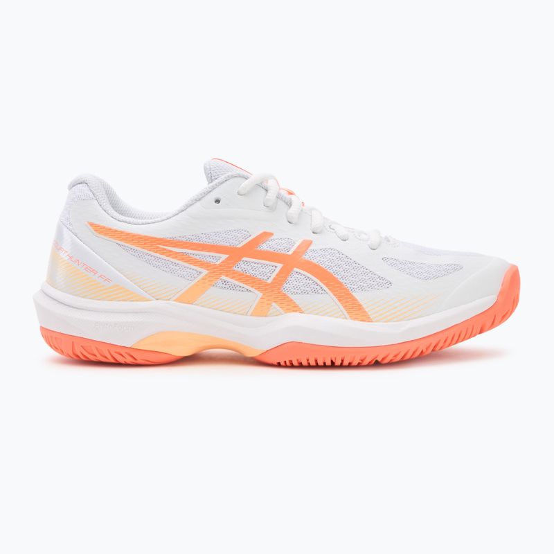 Încălțăminte de volei pentru femei ASICS Court Hunter FF white/vivid coral 2