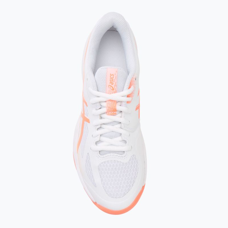 Încălțăminte de volei pentru femei ASICS Court Hunter FF white/vivid coral 5