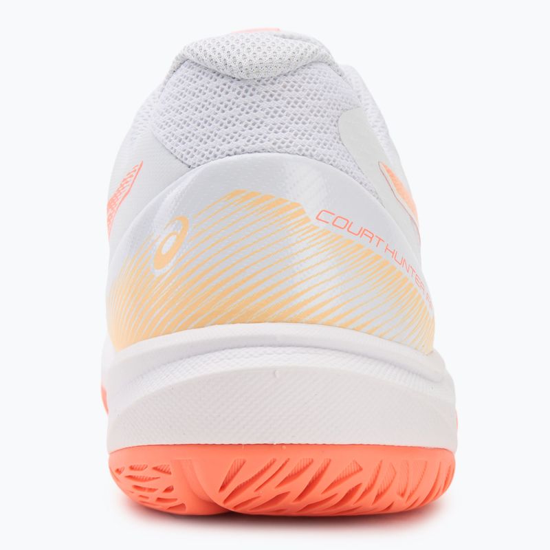 Încălțăminte de volei pentru femei ASICS Court Hunter FF white/vivid coral 6