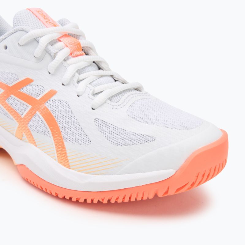 Încălțăminte de volei pentru femei ASICS Court Hunter FF white/vivid coral 7