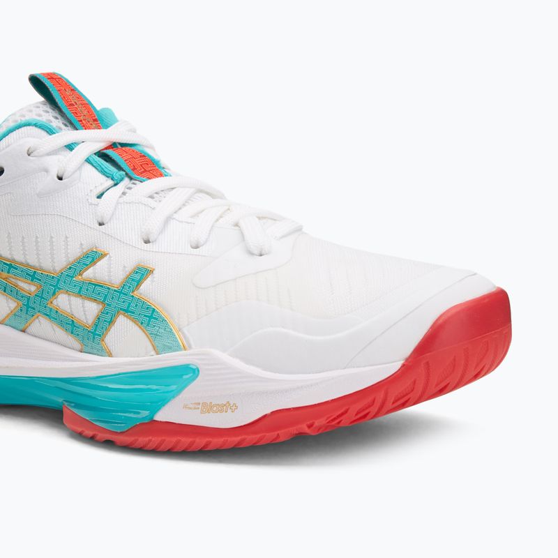 Pantofi de volei pentru femei ASICS Sky Elite FF 3 alb/sticlă de mare 7