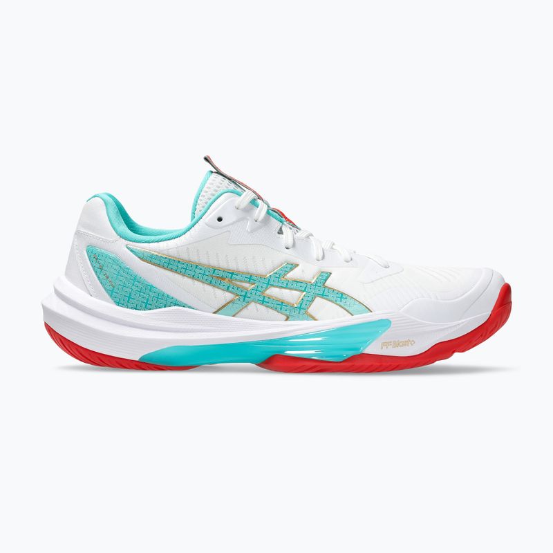 Pantofi de volei pentru femei ASICS Sky Elite FF 3 alb/sticlă de mare 8