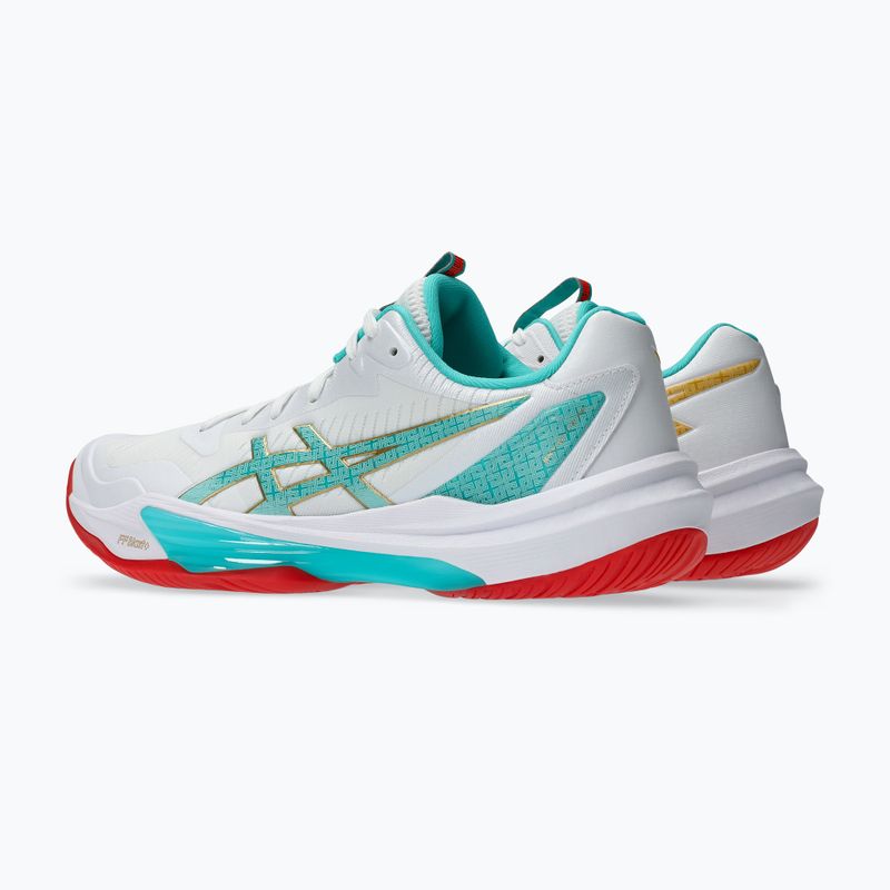 Pantofi de volei pentru femei ASICS Sky Elite FF 3 alb/sticlă de mare 11