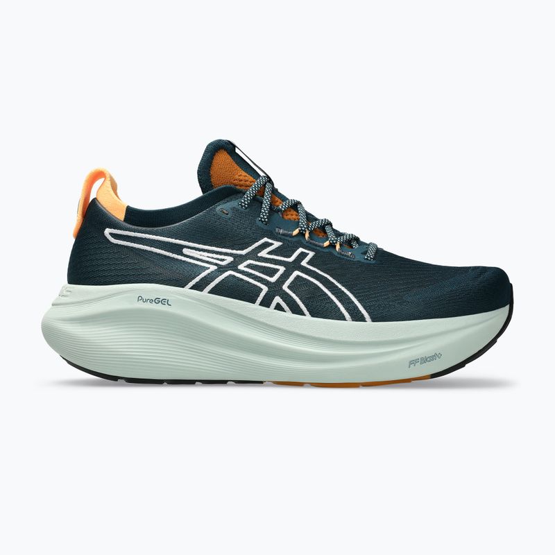 Încălțăminte de alergare pentru bărbați Asics Gel-Nimbus 27 TR nature bathing/tranquil teal 8