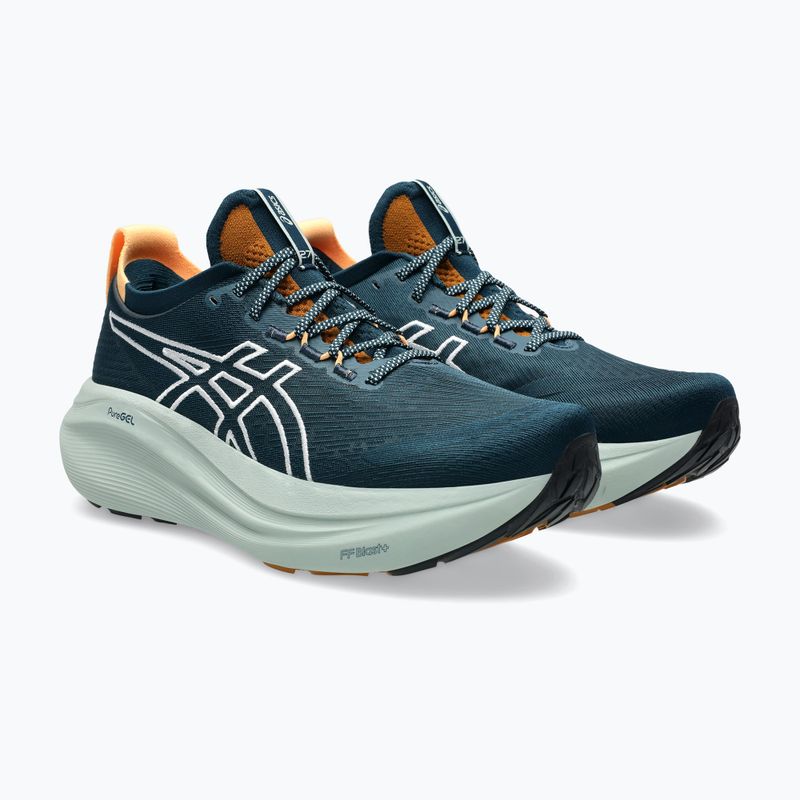 Încălțăminte de alergare pentru bărbați Asics Gel-Nimbus 27 TR nature bathing/tranquil teal 10