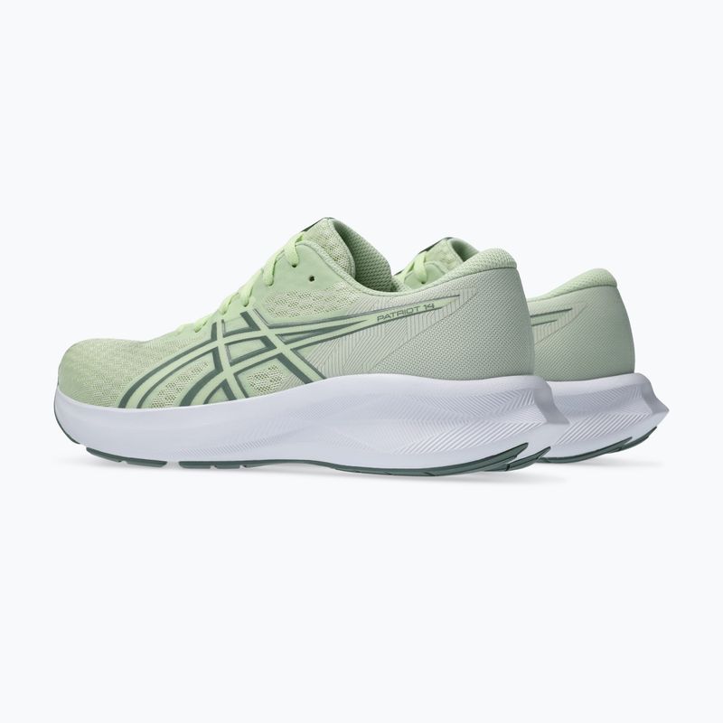 Încălțăminte de alergare pentru femei  ASICS Patriot 14 whisper green/monument blue 4