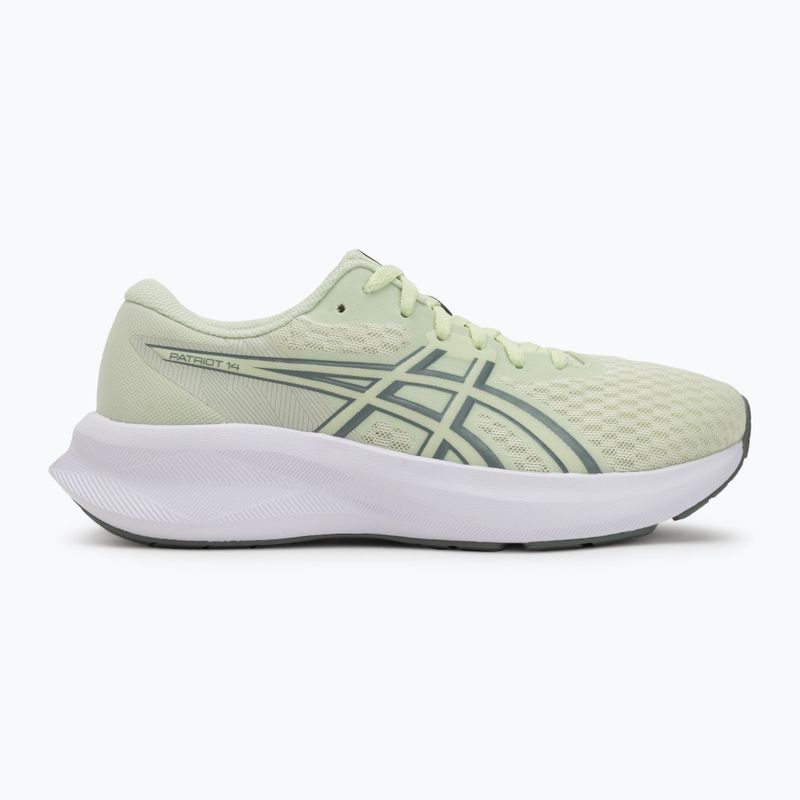 Încălțăminte de alergare pentru femei  ASICS Patriot 14 whisper green/monument blue 2