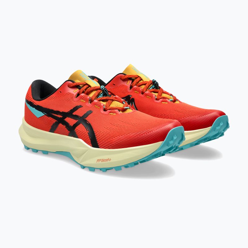 Încălțăminte de alergare pentru bărbați ASICS Fuji Lite 6 red clay/black 10