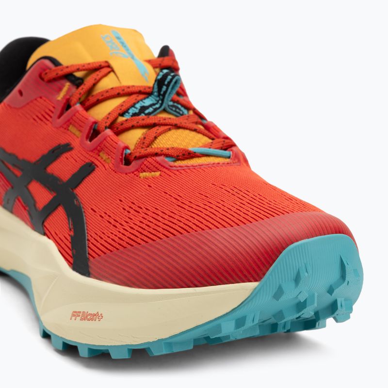 Încălțăminte de alergare pentru bărbați ASICS Fuji Lite 6 red clay/black 7