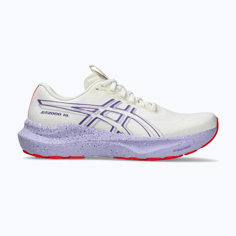 Încălțăminte de alergare pentru femei ASICS GT-2000 14 Tokyo cream/edo purple 8