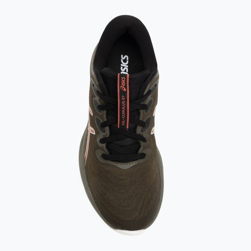 Încălțăminte de alergare pentru femei ASICS Gel-Cumulus 27 GTX brown stone/dark pink clay 5