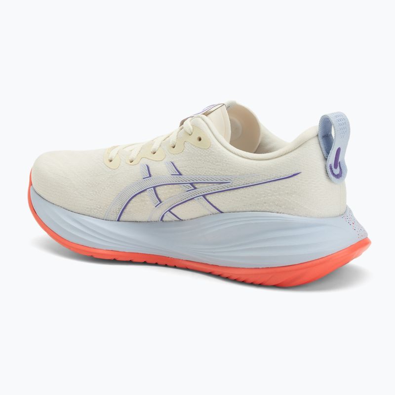 Încălțăminte de alergare pentru femei ASICS Gel-Cumulus 27 Tokyo cream/edo purple 3