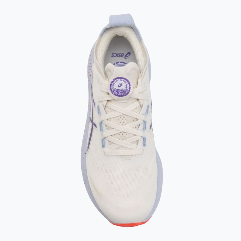 Încălțăminte de alergare pentru bărbați Asics Gel-Nimbus 27 Tokyo cream/edo purple 5