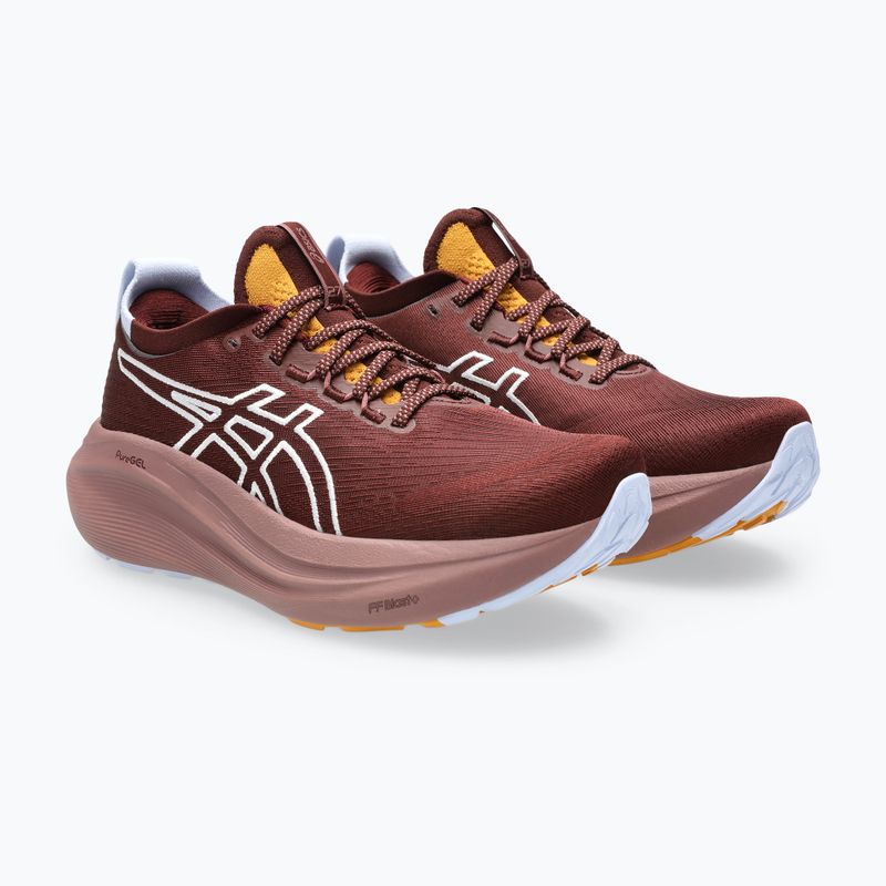 Încălțăminte de alergare pentru femei Asics Gel-Nimbus 27 TR nature bathing/dark red planet 10