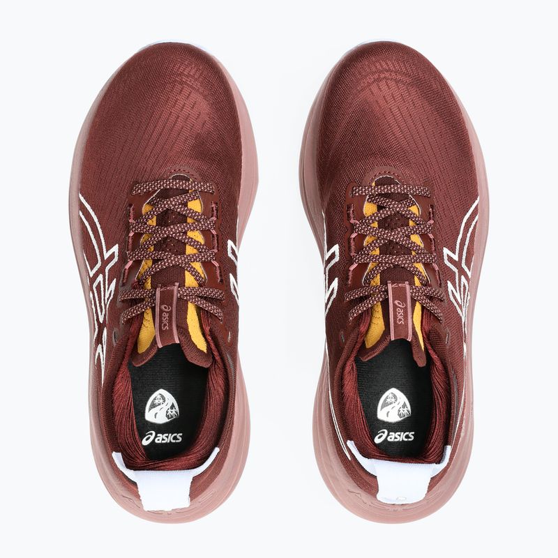 Încălțăminte de alergare pentru femei Asics Gel-Nimbus 27 TR nature bathing/dark red planet 13