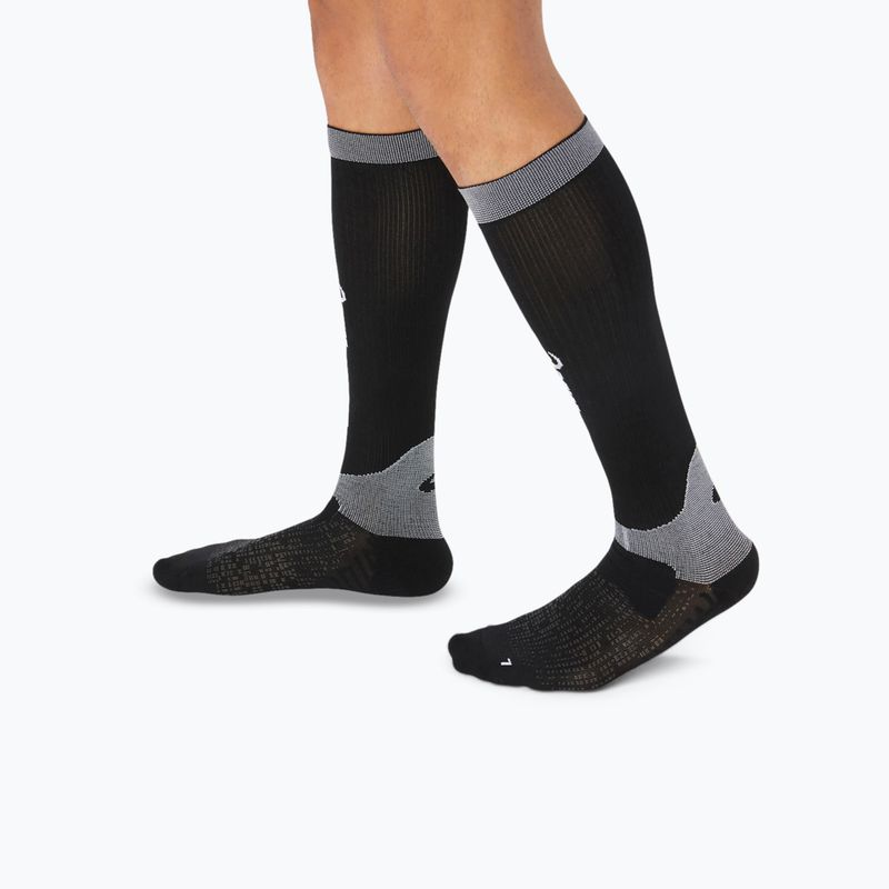 Șosete ASICS Performance Run Compression black/white 6