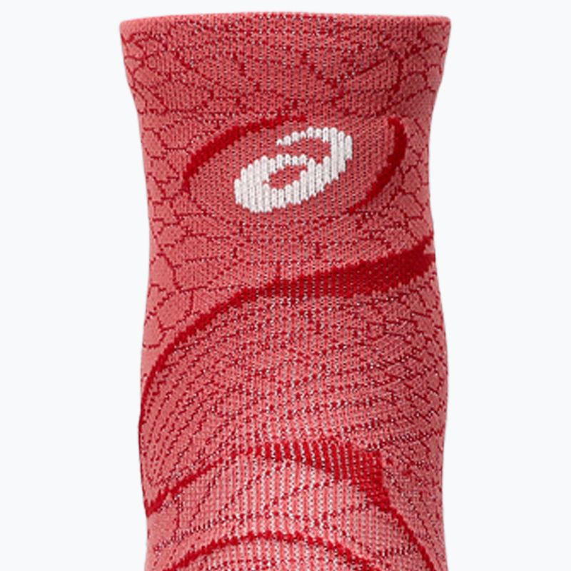 Șosete ASICS Performance Run dark pink clay 3