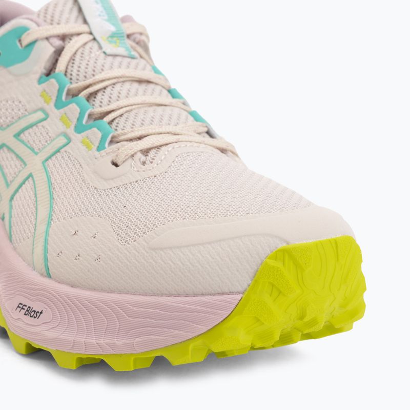 Încălțăminte de alergare pentru femei ASICS Trabuco Terra 3 mineral beige/aurora green 7