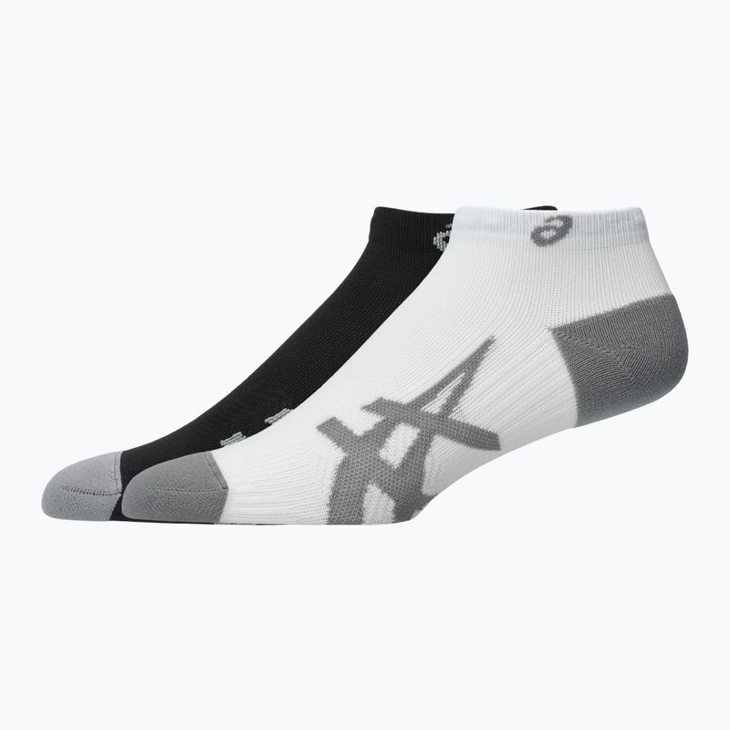 Șosete ASICS Lightweight Run Ankle 2 perechi performance black/brilliant white 2