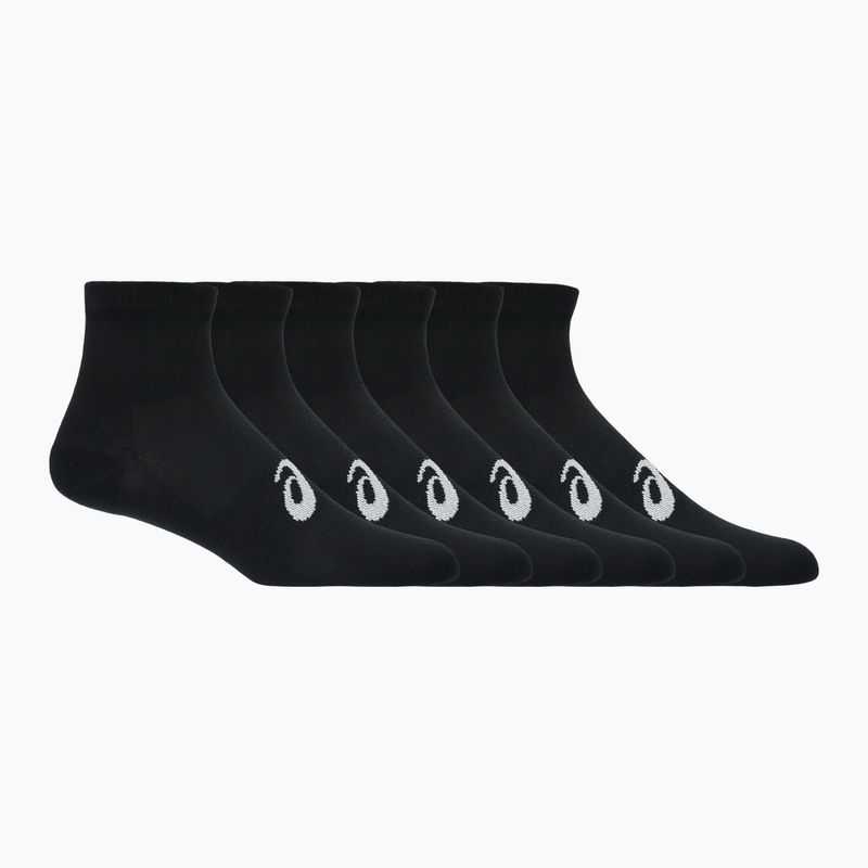 Șosete ASICS Quarter 6 pairs performance black