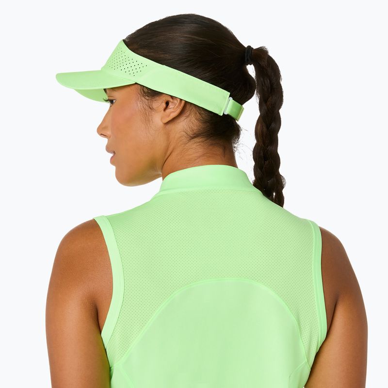 Visieră de tenis ASICS Performance Visor illuminate green 6