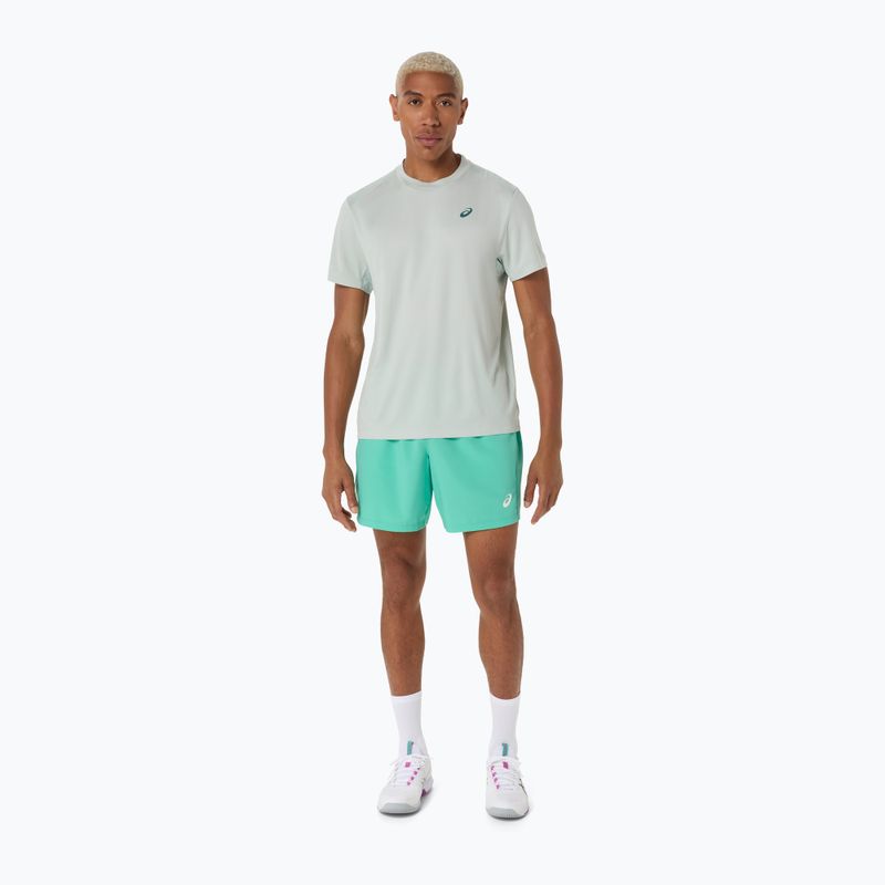 Pantaloni scurți de tenis pentru bărbați ASICS Court 7IN aurora green 2