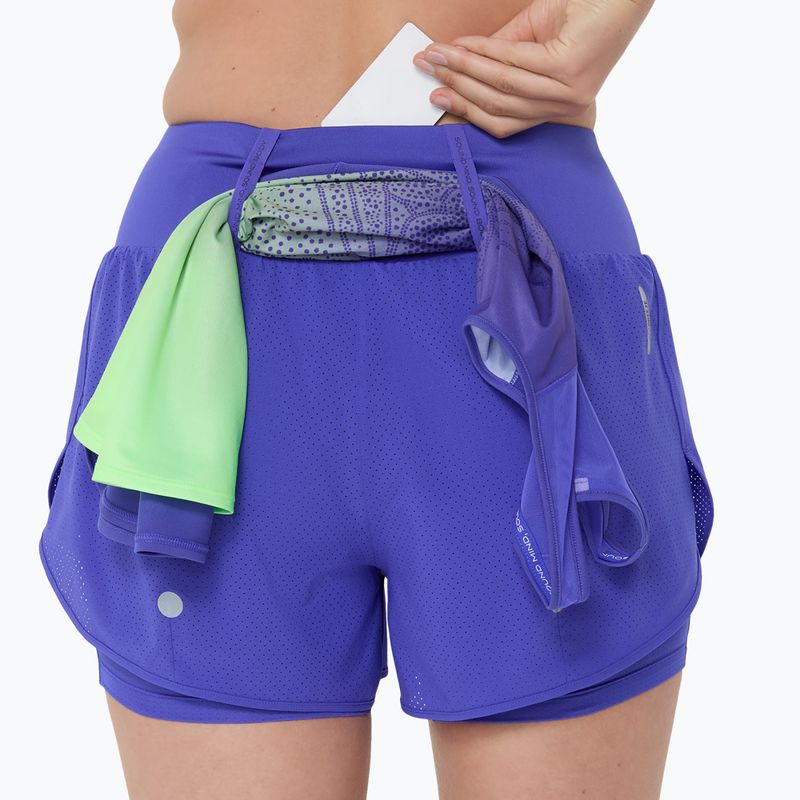 Pantaloni scurți de alergare pentru femei ASICS Road 2-N-1 3.5IN cobalt burst 8