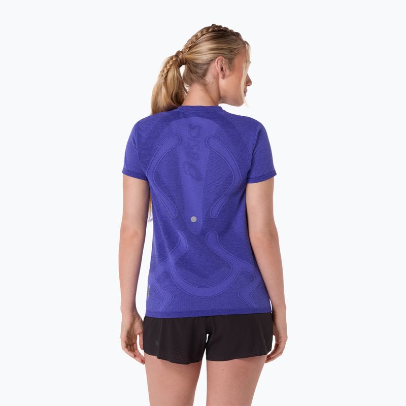 Tricou de alergare pentru femei ASICS Seamless cobalt burst/eggplant 3