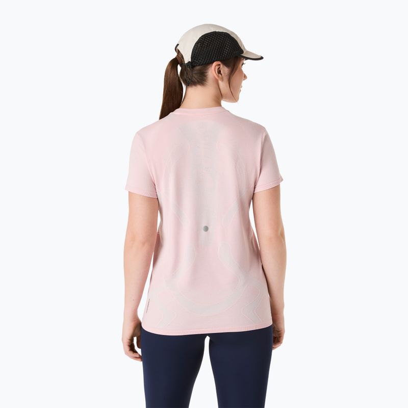 Tricou de alergare pentru femei ASICS Seamless morganite/crystal pink 3